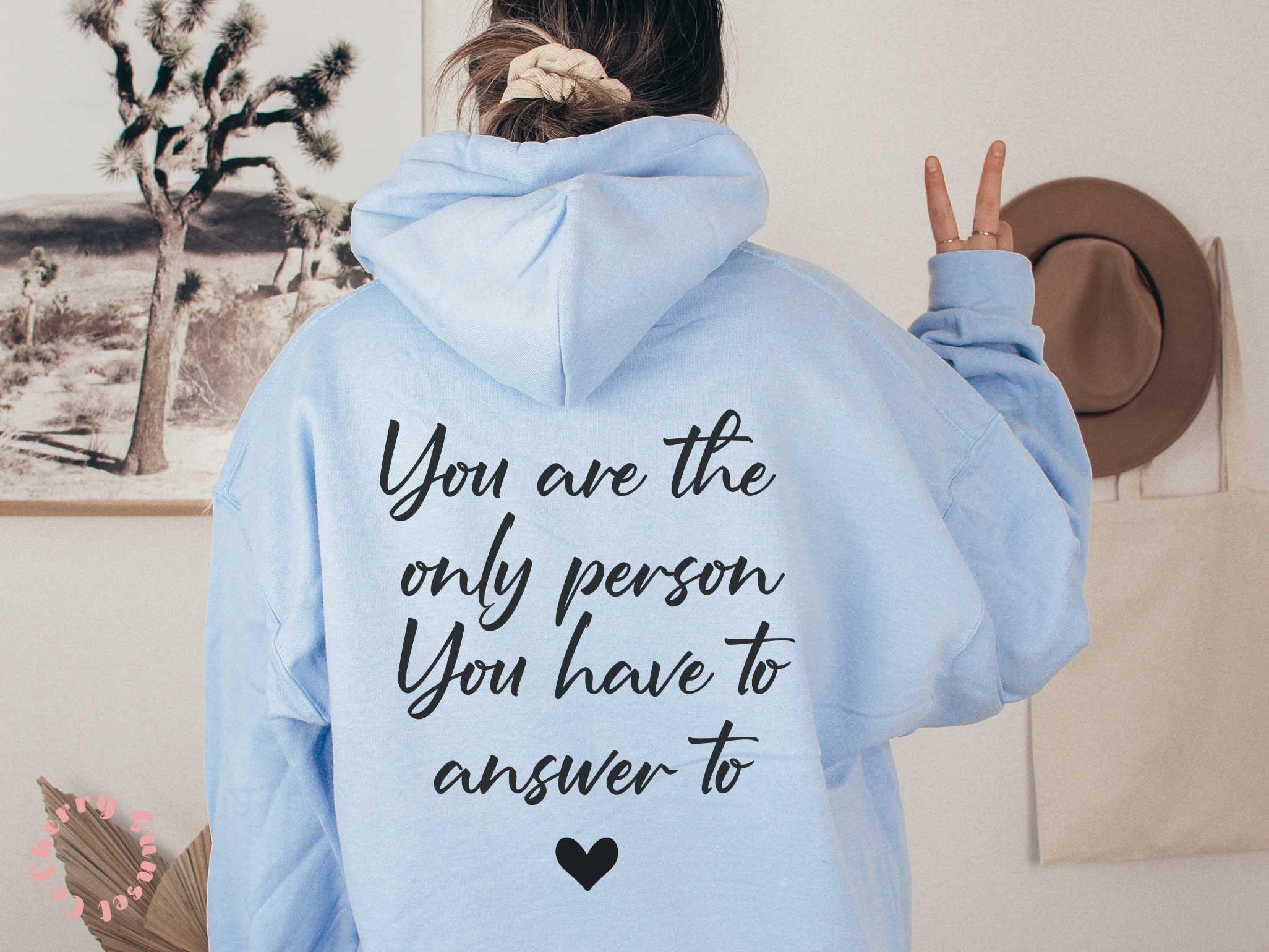 Heart Words Hoodie - Etsy