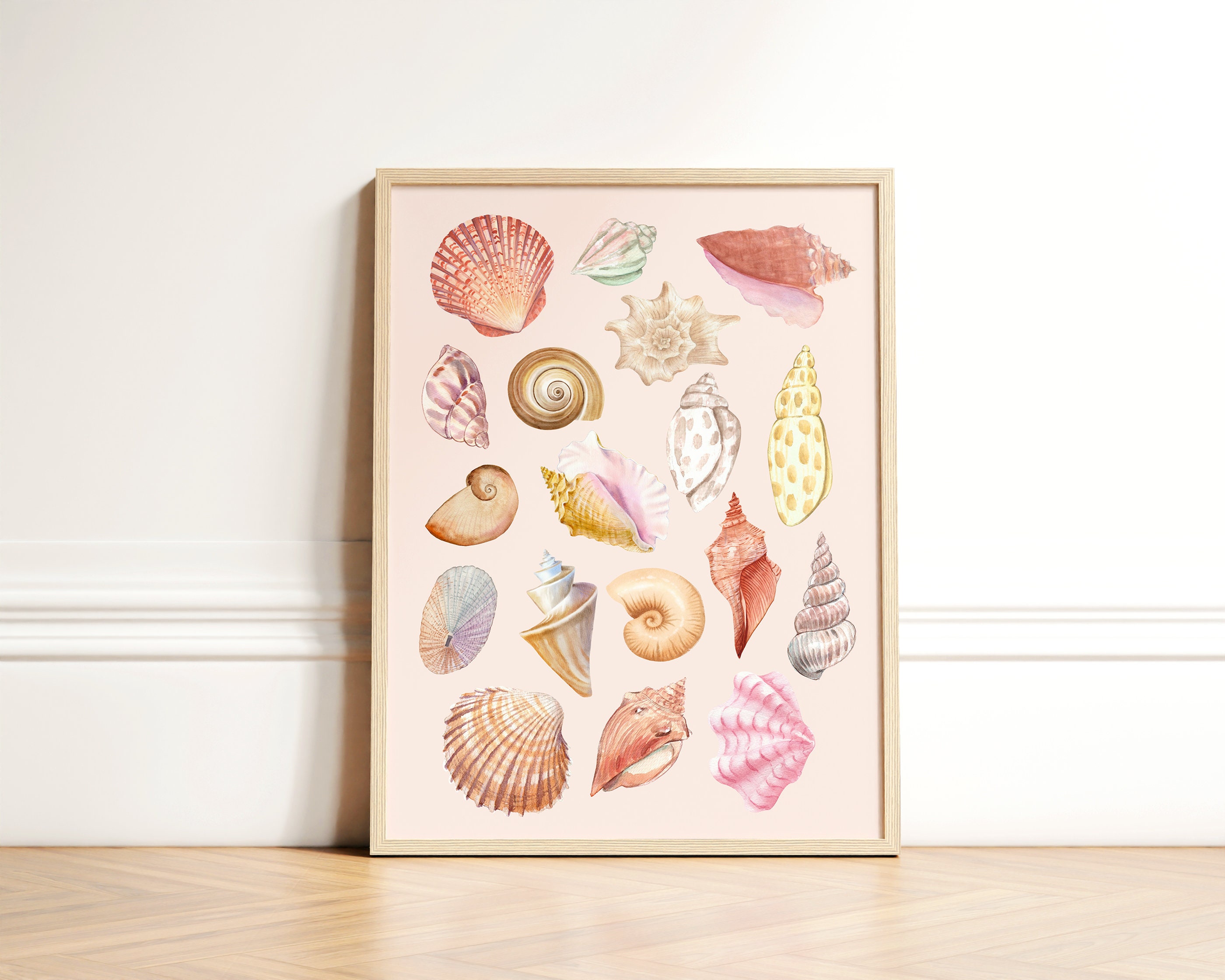 Sea Shell Bra Art Print for Sale by catpunzel