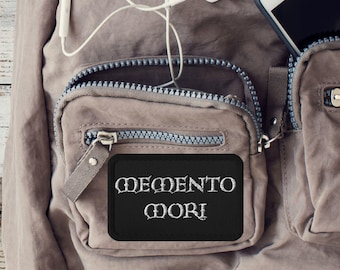 Memento Mori Alt Embroidered Patch