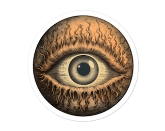 All Seeing Eye Oddities Sticker
