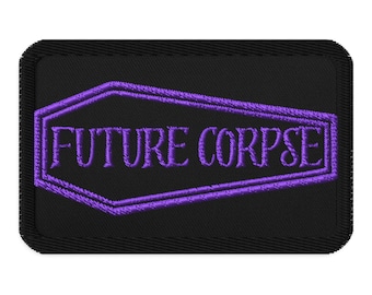 Future Corpse Coffin Embroidered Patch
