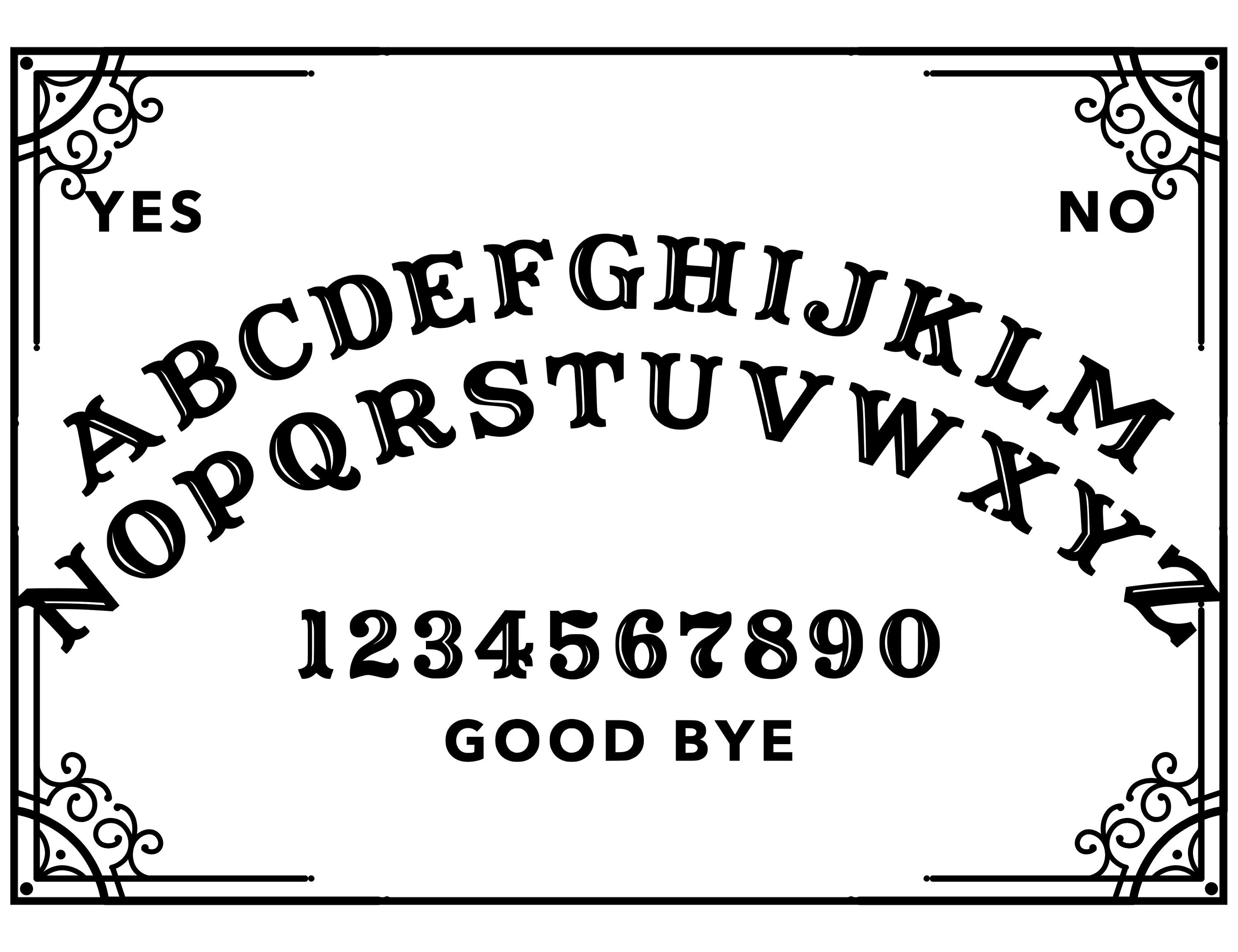 Ouija board 【ウィジャ・ボード】額縁柄パーカー うぃじゃぼーど / ouija board | Schrodinger's closet