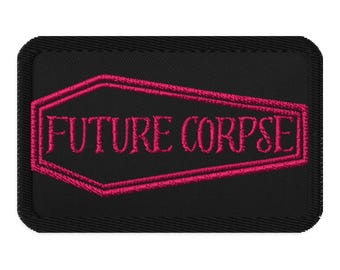 Future Corpse Coffin Embroidered Patch