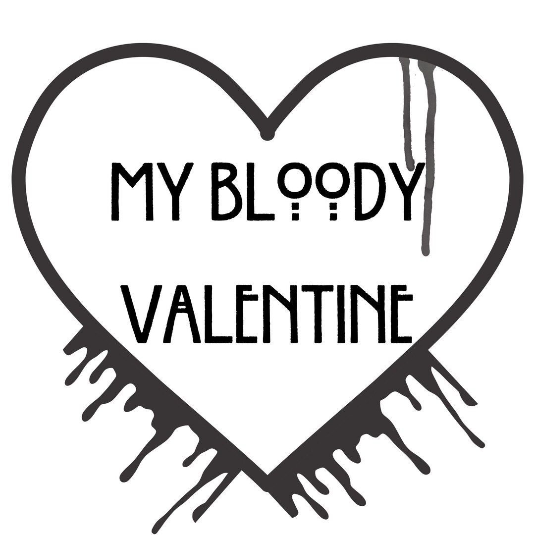 My Bloody Valentine PNG Bloody Heart Clipart JPG GOTHIC Etsy