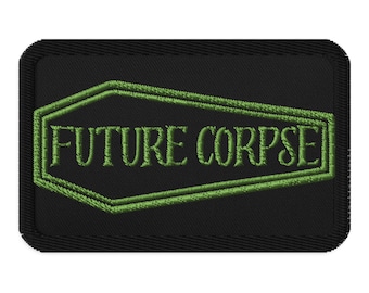 Future Corpse Coffin Embroidered Patch