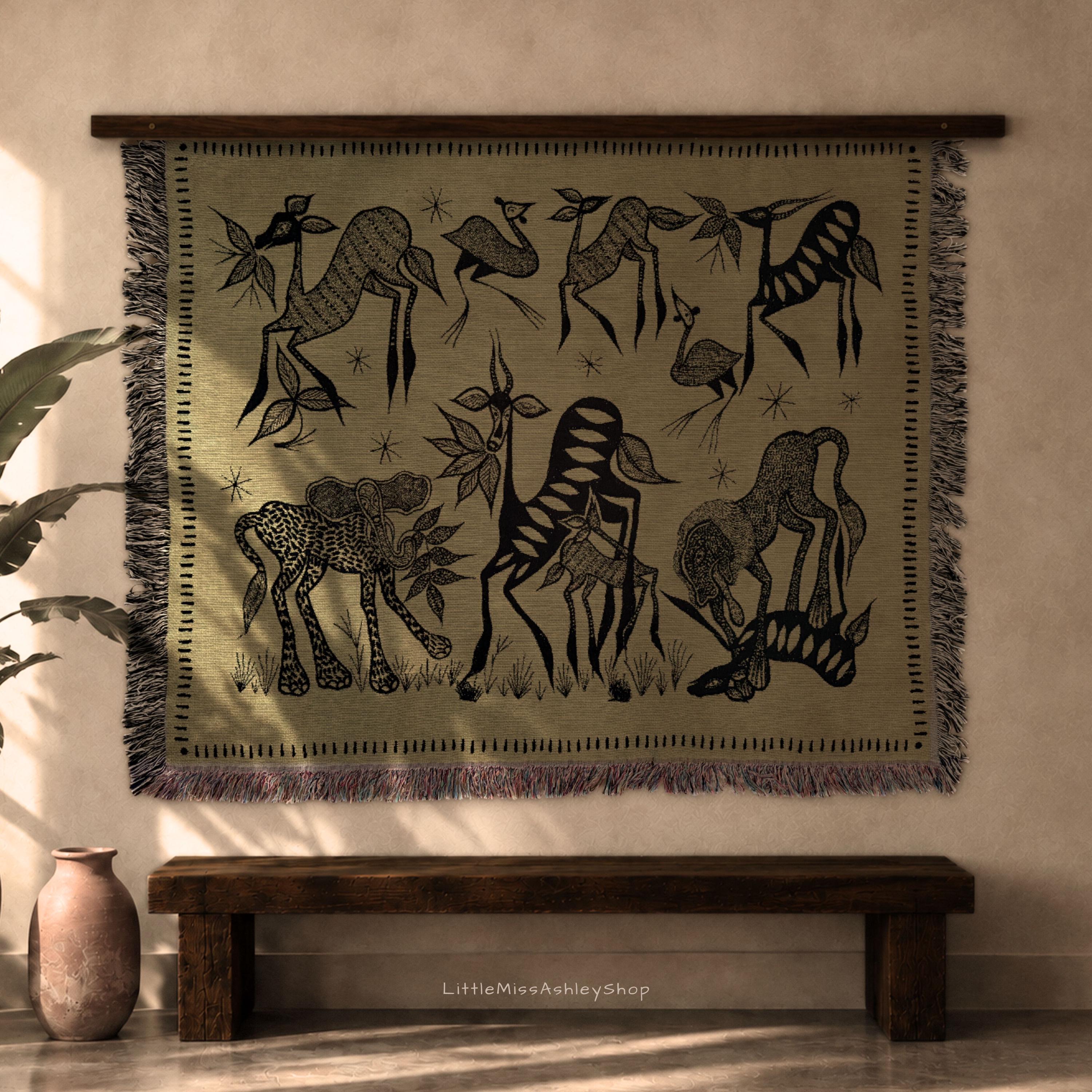 Vintage African Tapestry - Etsy