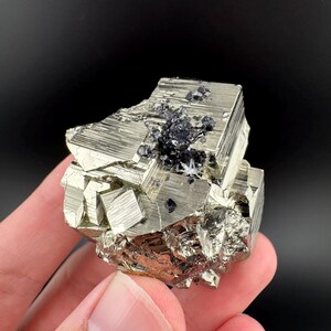 Pyrite, Pyrite Cubes, Pyrite with Striations, Huanzala Mine, Peru, Top Quality Pyrite, Cubic Pyrite, Natural Pyrite, Fine Minerals, Gift