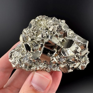 Raw Pyrite Cluster with Quartz & UV Fluorite - Huanzala Mine Peru