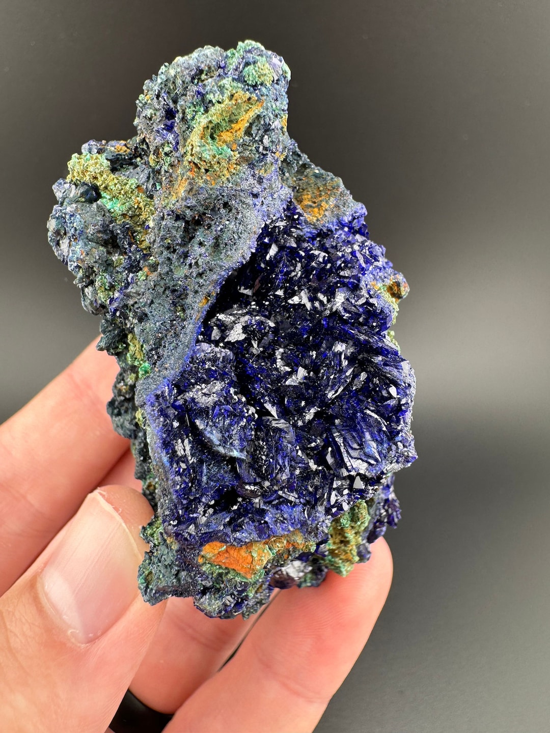 Azurite and Malachite, Azurite Crystals, Extra Grade Azurite, Azurite ...