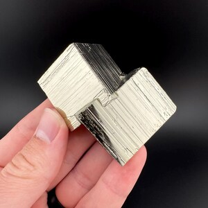 Pyrite, Pyrite Cubes, Pyrite with Striations, Huanzala Mine, Peru, Top Quality Pyrite, Cubic Pyrite, Natural Pyrite, Fine Minerals, Gift