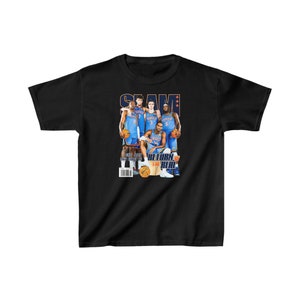 OKC Thunder Kids Shirt Thunder Kids Shirt Thunder Slam Shai J Dub Chet Josh Giddey Lu Dort Basketball Gift Kids Basketball Shirt nba kids