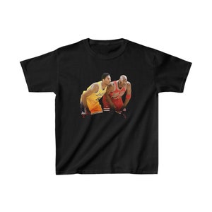 Kobe Bryant Michael Jordan Kids Shirt Kids Basketball Gift Kobe Shirt La Lakers Shirt Chicago Bulls Shirt 90s Tee MJ Shirt Air Jordan Youth