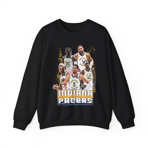 Pacerss Crewneck Sweatshirt Indy Pacers Shirt nba sweatshirt basketball sweatshirt indiana pacer sweatshirt tyrese haliburton myles pascal