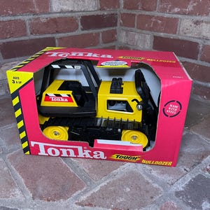 Vintage steel Tonka tough bulldozer