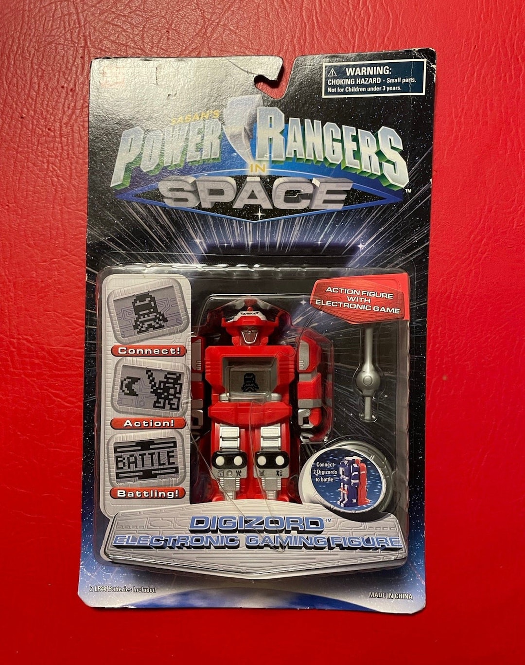 Figurine Power Rangers Dans L'espace Noir 1997 - Bandai Ultra Rare, Neuve Sous Blister