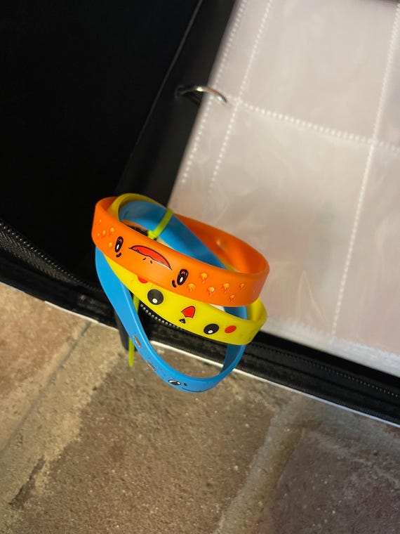 Rare Pokemon Card Binder With Wrist Bands - Etsy
