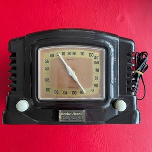 Vintage Radio Shack radio and cassette player Model 12-696