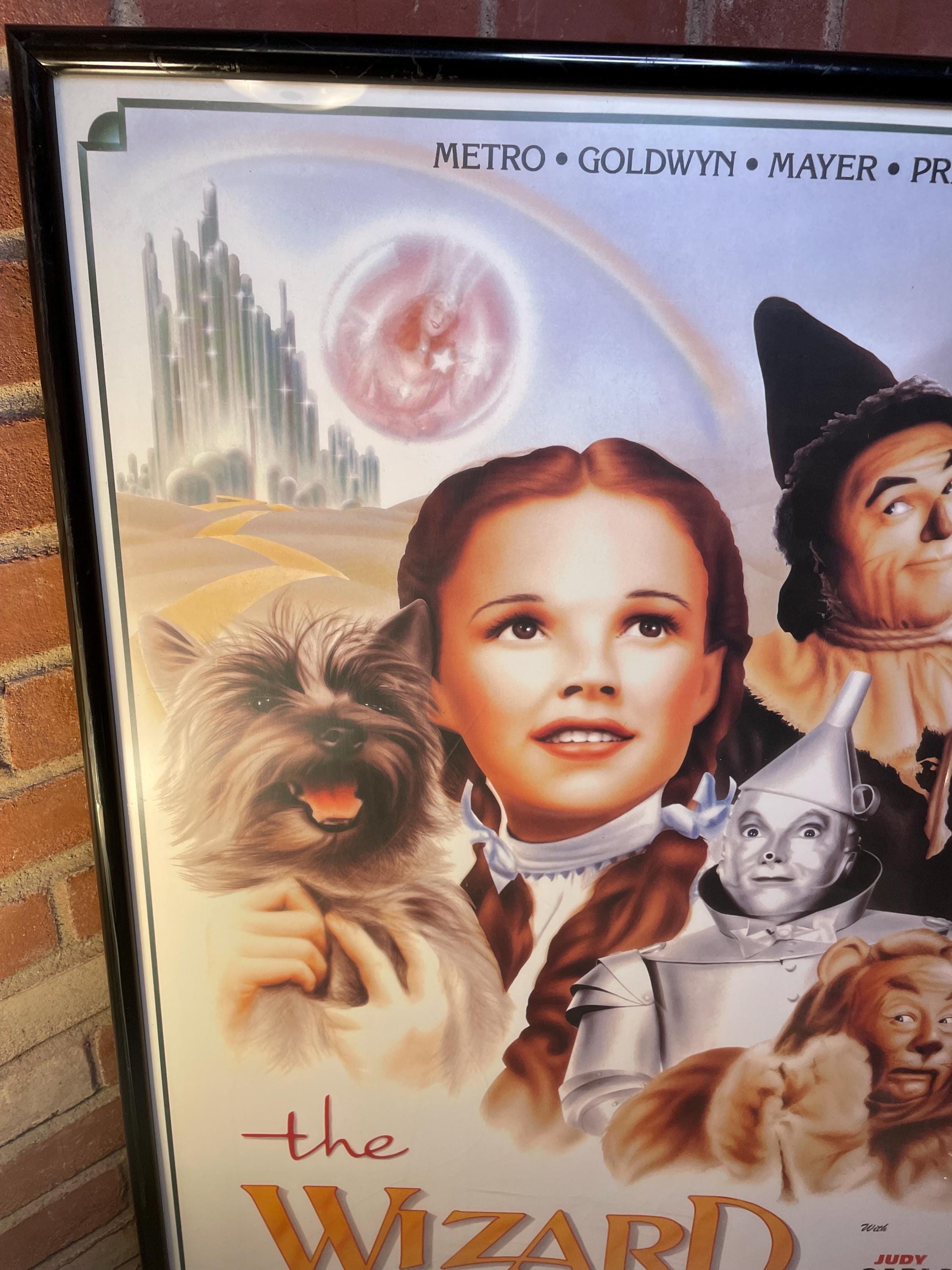 JUDY US版オリジナルポスター Original 1989 Wizard of Oz Movie Poster , Judy Garland