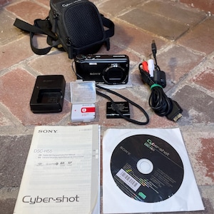 sony cybershot dsc-h55 digital camera 14.1mp