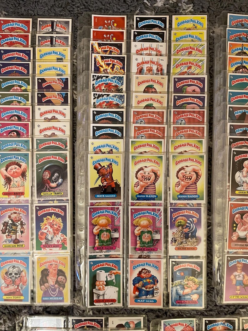 Original 1980s Garbage Pail Kids Cards - Etsy