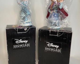 Jim Shore Disney Showcase  Anna & Elsa Frozen Enesco Figurines