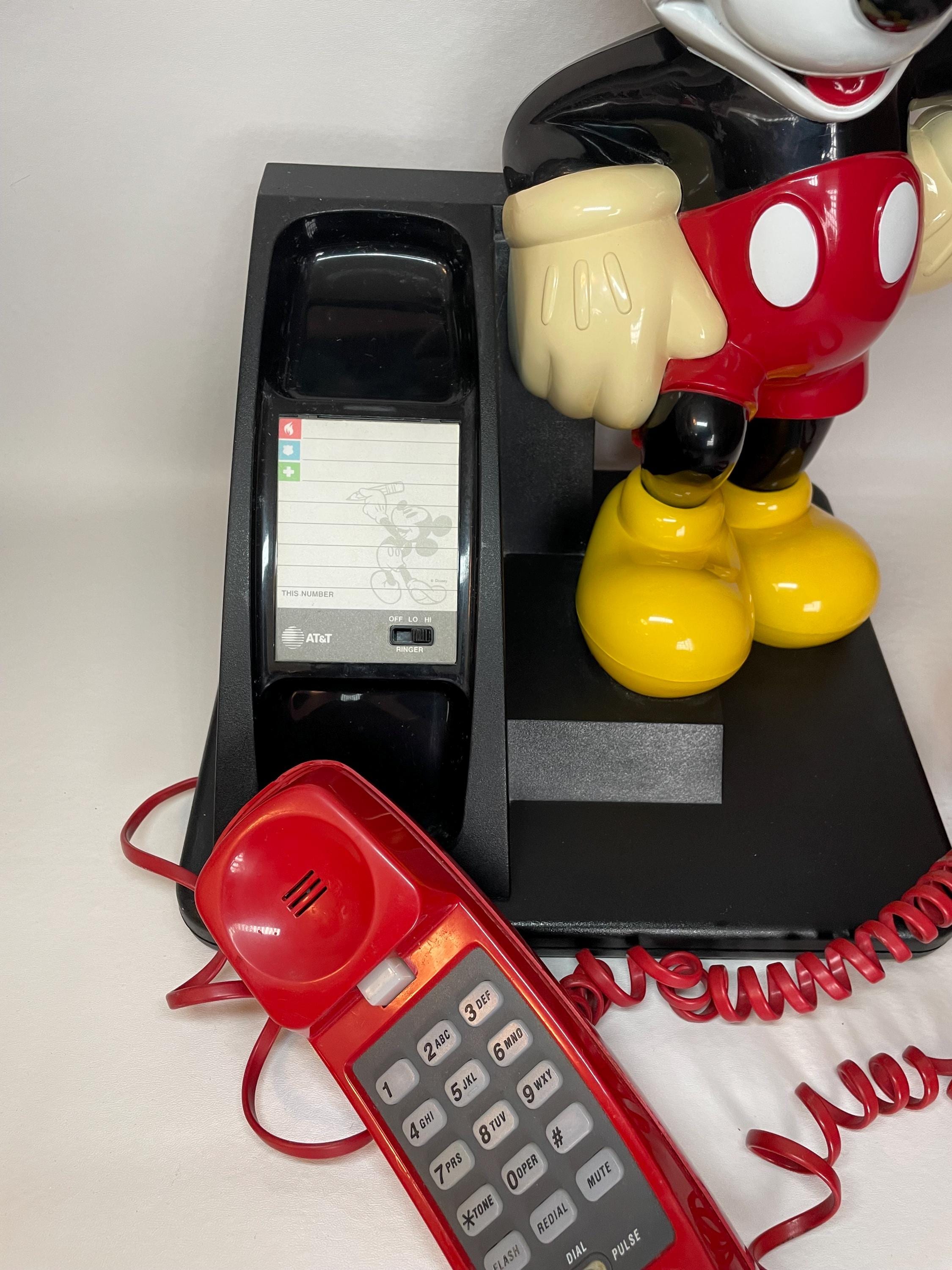 Vintage AT&T Disney Mickey Mouse Telephone - Etsy