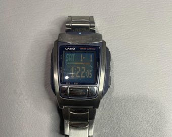 vintage Casio WQV-10 Wrist Camera Watch