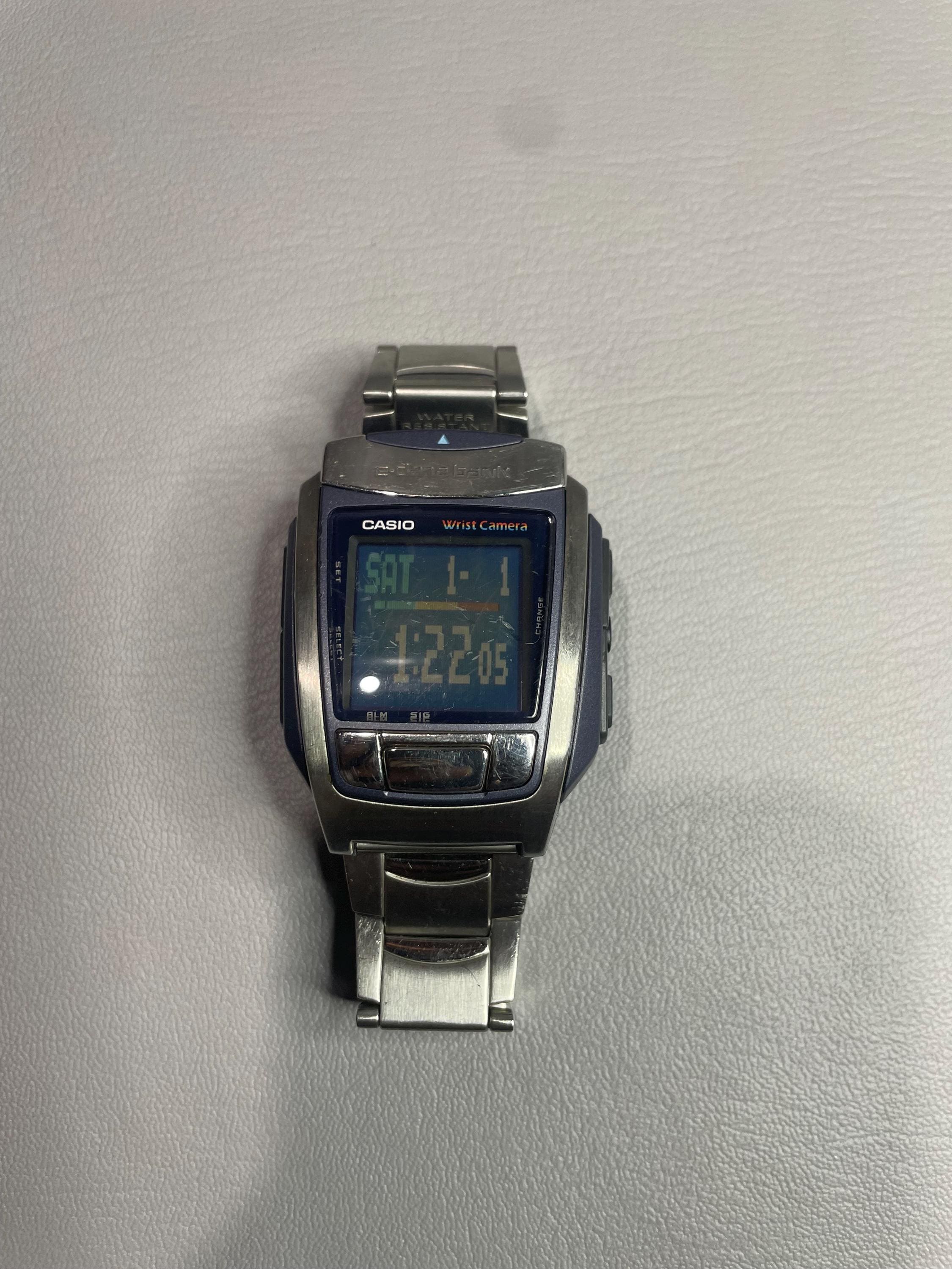 時計 CASIO WQV-10 WRIST CAMERA Vintage Casio WQV-10 Wrist Camera Watch - Etsy