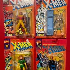 Vintage 1990s X-men action figures lot
