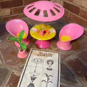 1987 Barbie Mattel California Dream Patio Pool Party