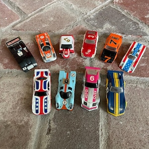 Vintage 1960s -70s tyco slot car bodies lot