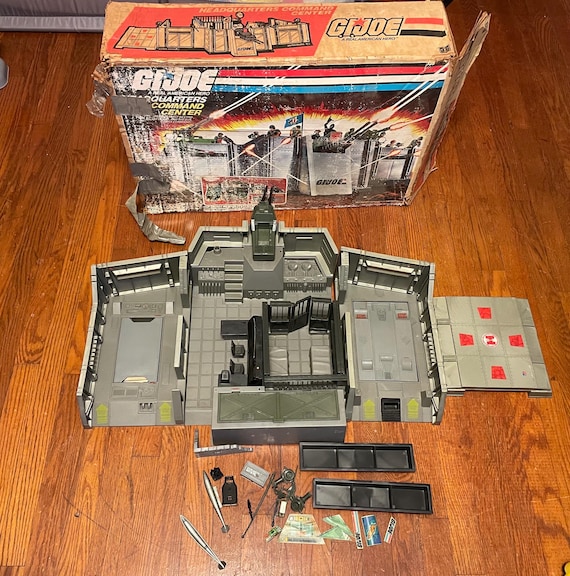 1983 Hasbro GI JOE Headquarters Command Center Playset With Box - Etsy