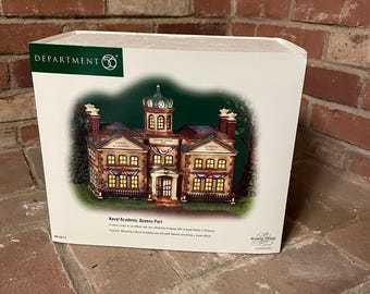 2003 Department 56 Naval academy queens port