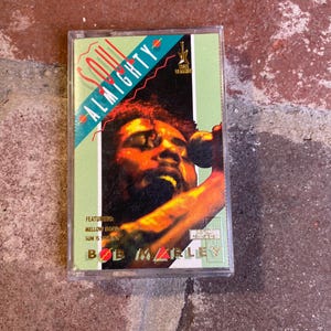 Rare vintage Bob Marley soul almighty cassette tape