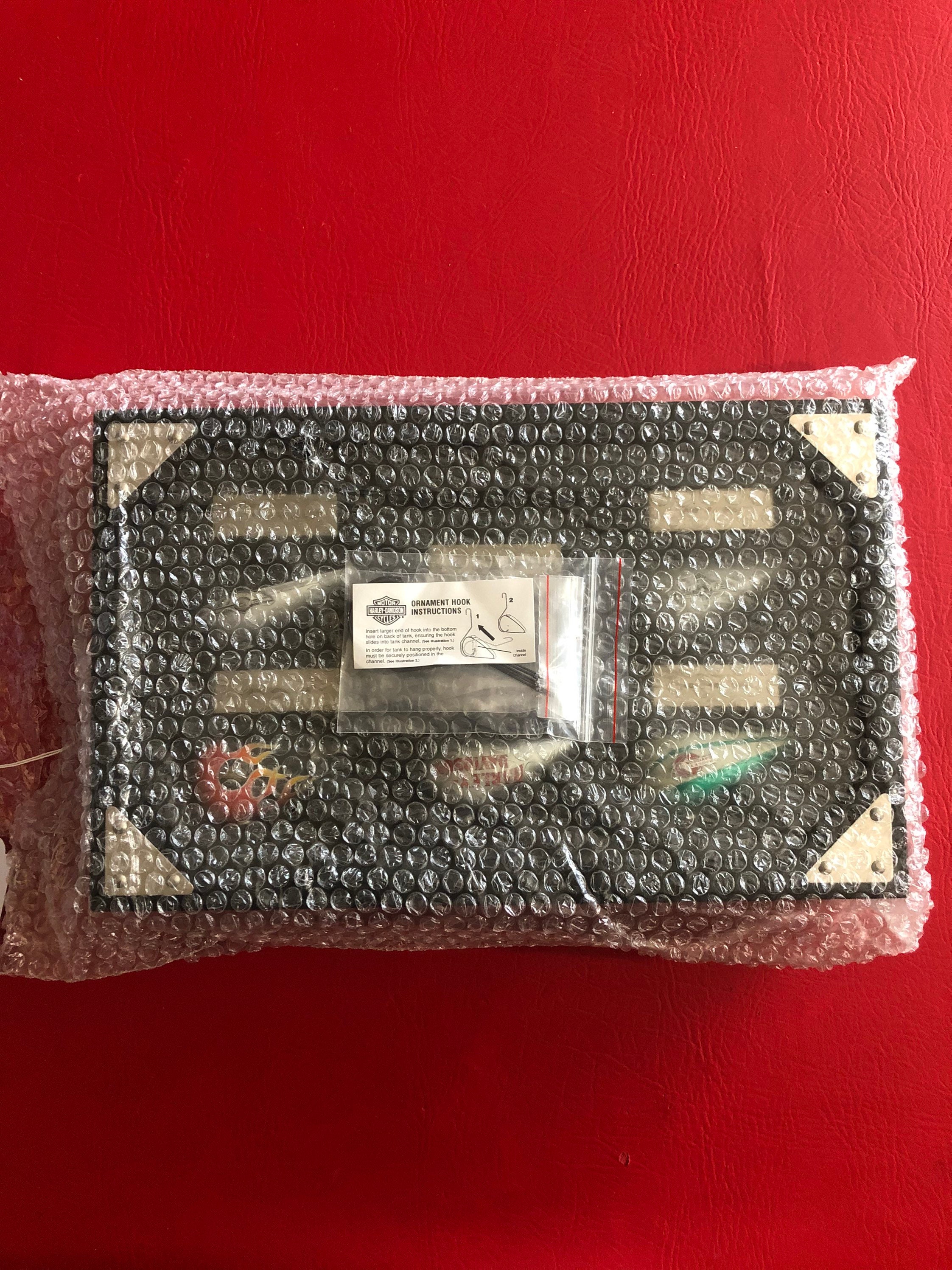 Rare 2005 Harley Davidson Collectible Tank Set With Display Case