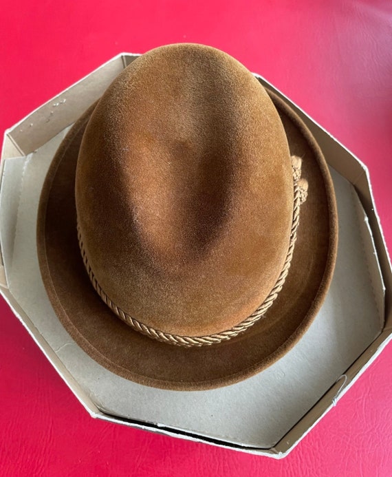 Vintage 1950s Saks fifth av hat with original box - image 3