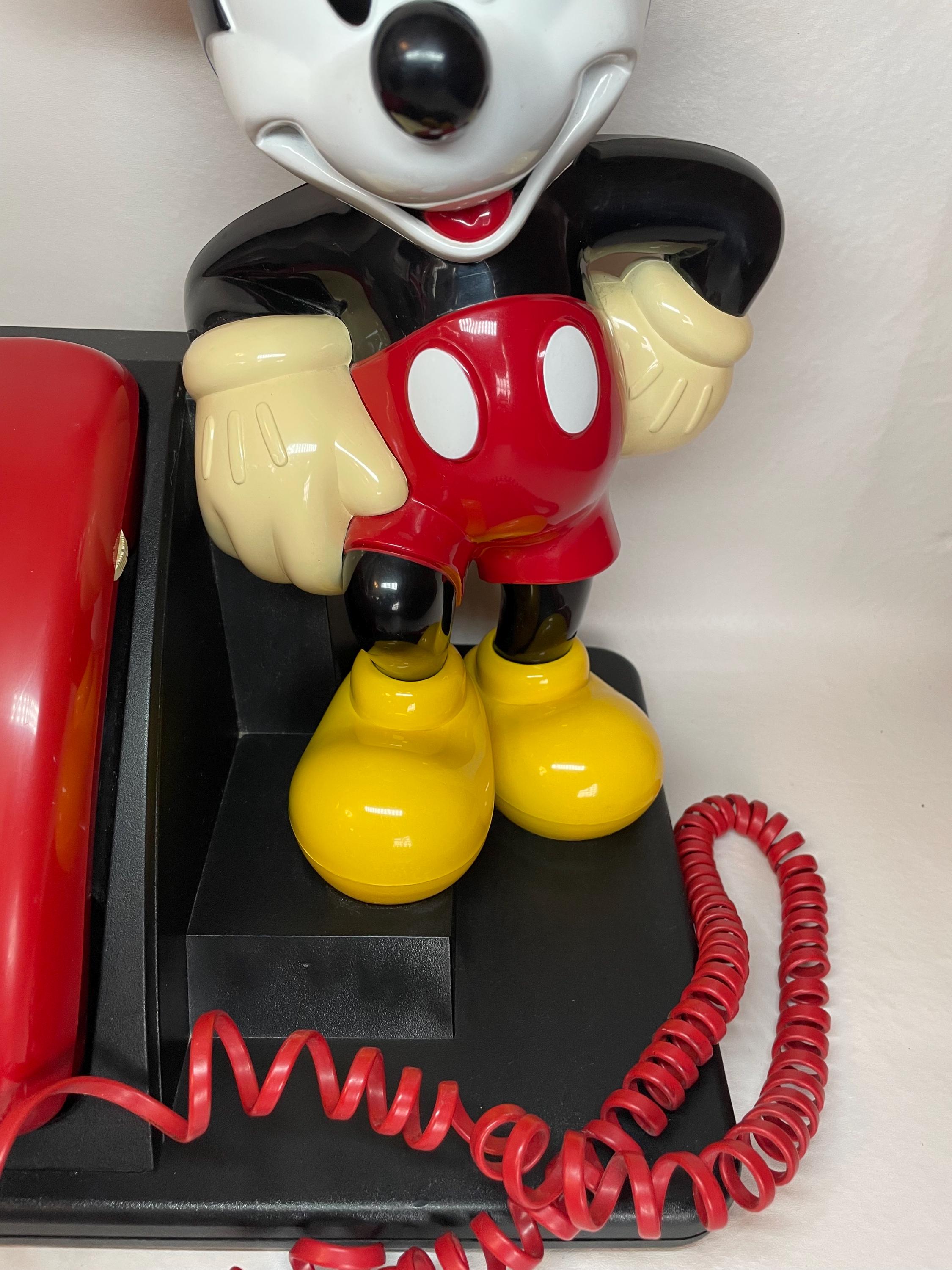 Vintage AT&T Disney Mickey Mouse Telephone - Etsy