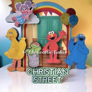 Sesame Street Cake Topper