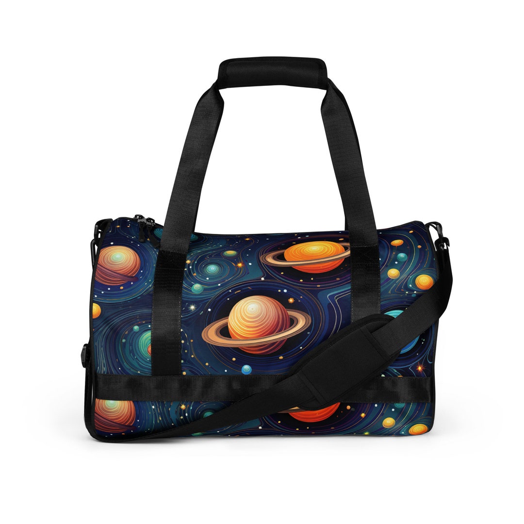 Celestial Gym Duffel Bag Aesthetic Astronomy Etsy