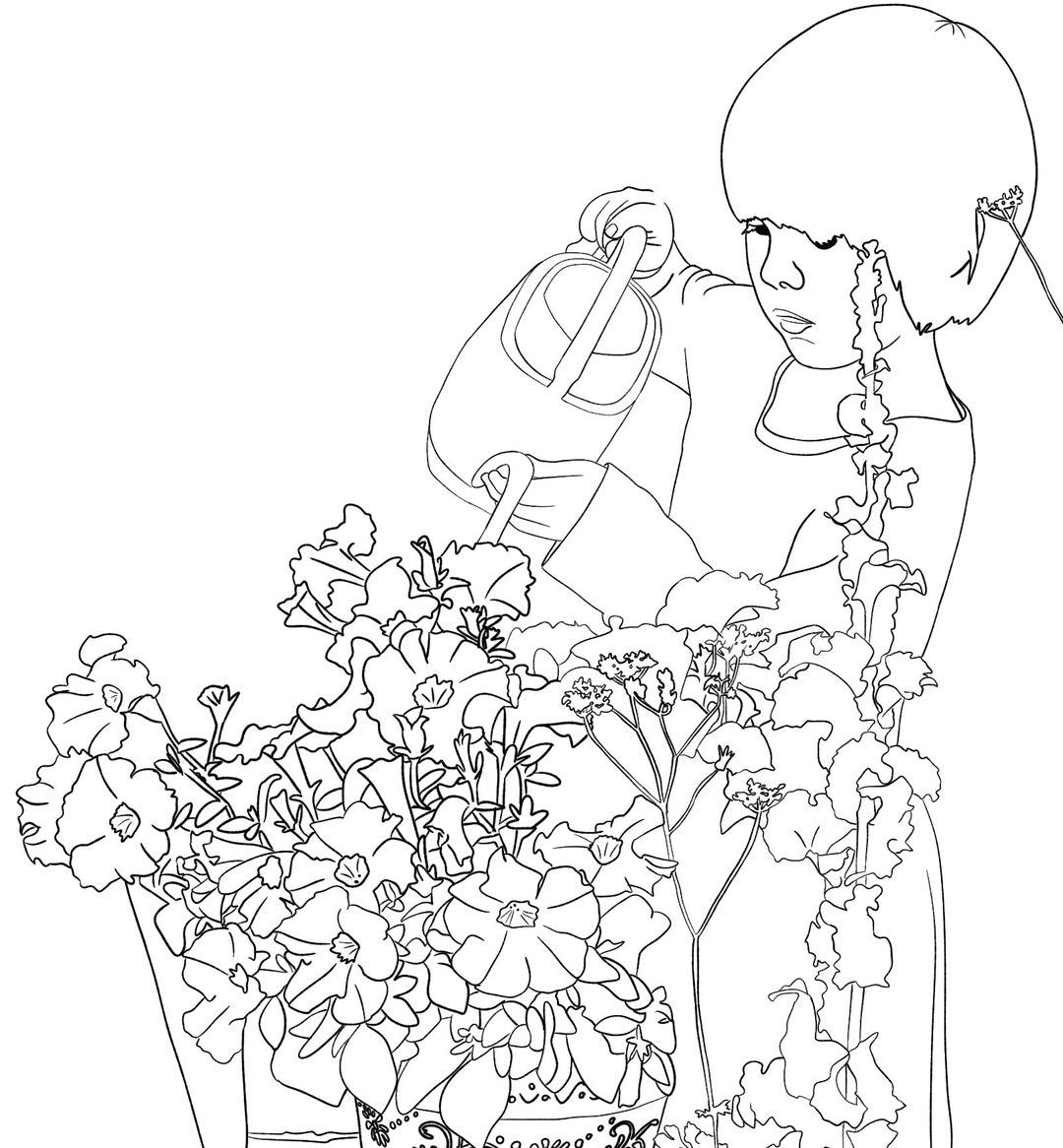 Custom Coloring Pages - Etsy