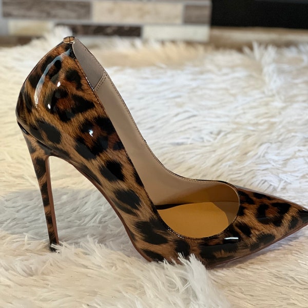 Leading Lady Leopard Stiletto