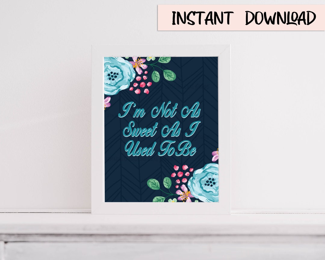 Steel Magnolias Ouiser Boudreax Not as Sweet as I Used to Be Blue