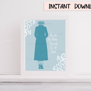 May include: A blue silhouette of a person in a coat with the text "You Are Not Broken...Diamonds Do Not Break" on a light blue background with white floral designs.