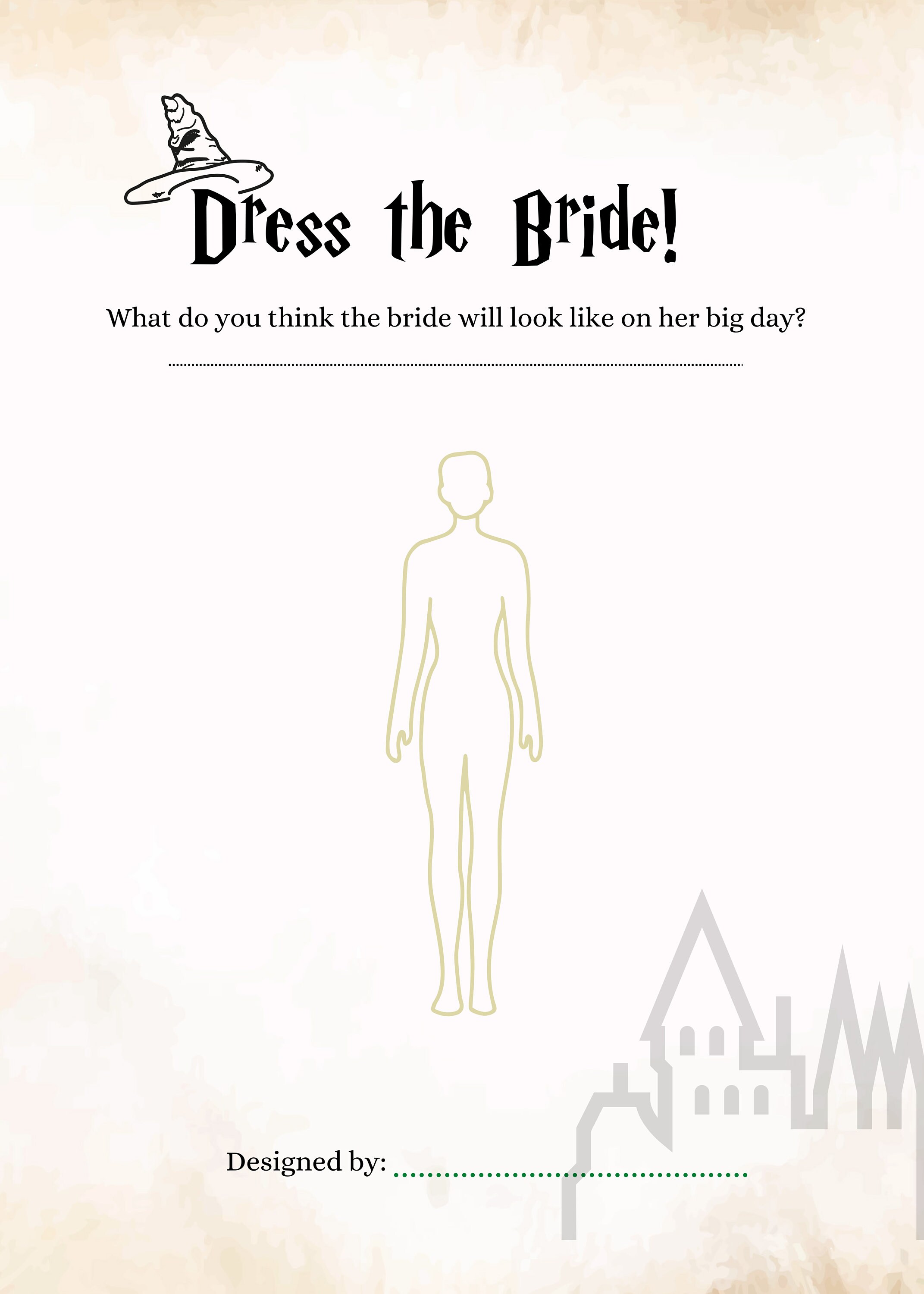 11 Printable Potter Wizard Hogwarts Shower Bachelorette Games Bingo