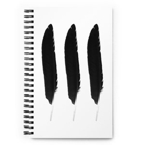 Quills Spiral notebook