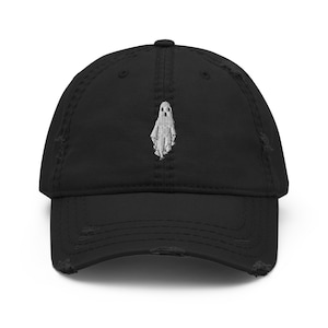 Ghost Distressed Cap
