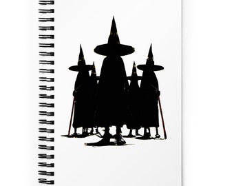 Witches Spells Spiral notebook