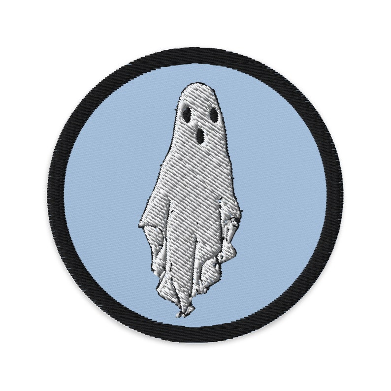 Ghost Performance Patch Ghost Embroidered Patch - Etsy