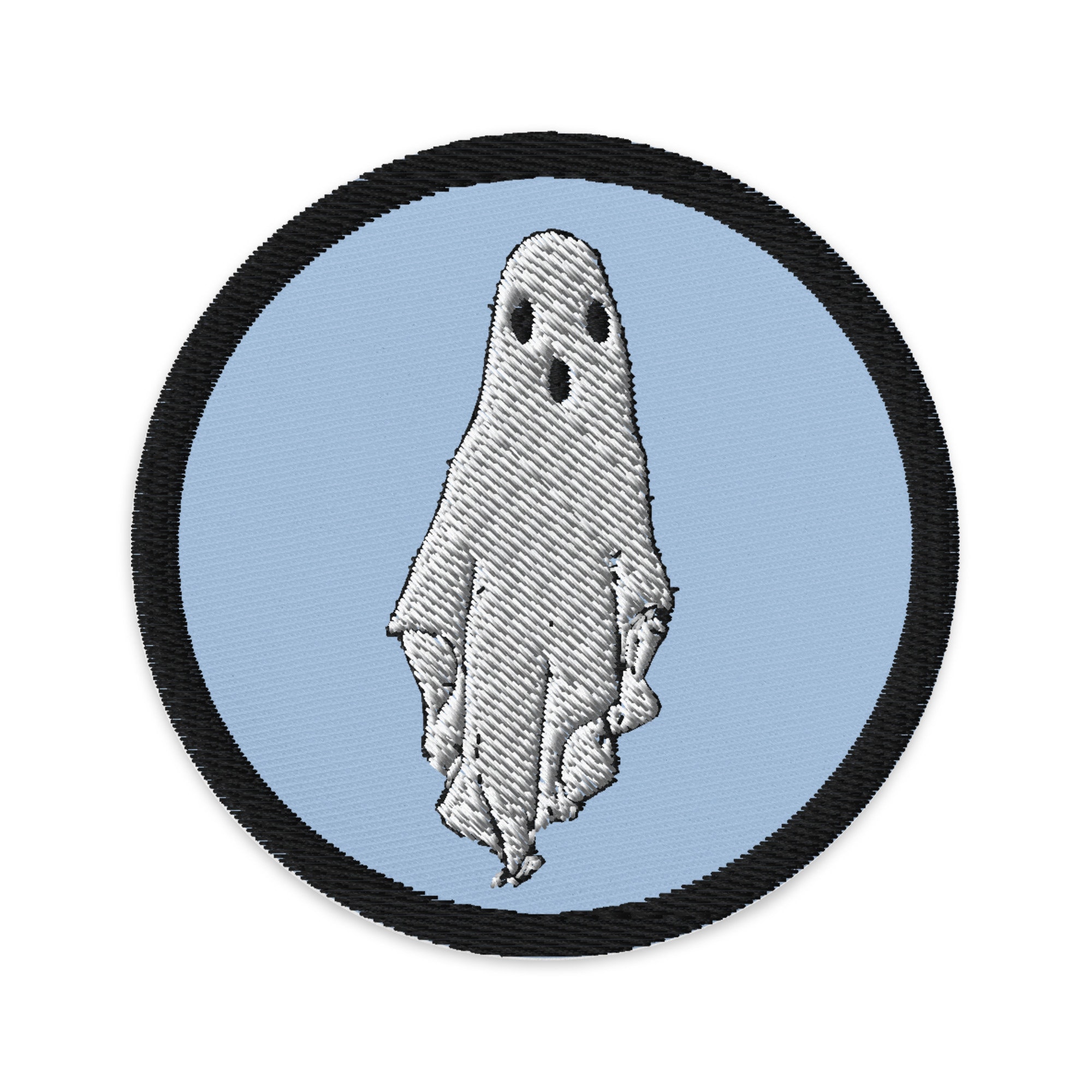 Ghost Embroidered Patch - Etsy