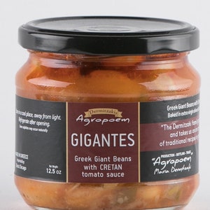 Handmade Gigantes Beans in Tomato Sauce
